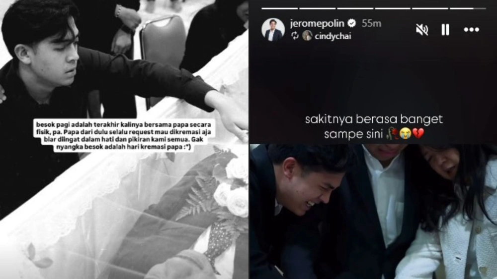 Jerome Polin ungkap alasan ayahnya ingin dikremasi [Instagram]